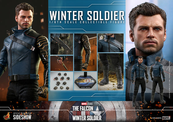 Winter Soldier the Falcon and the Winter Soldier Sixth Scale Figure TMS039