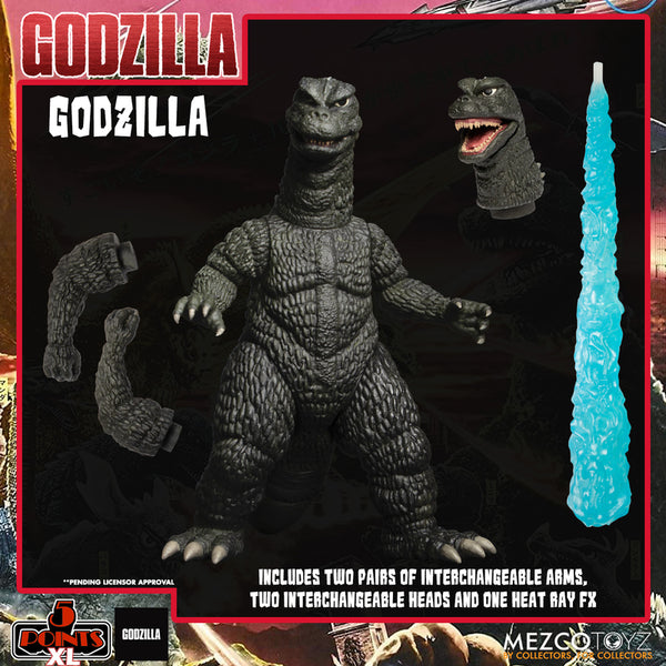5 Points XL Godzilla Destroy All Monsters (1968) Round 1 Set