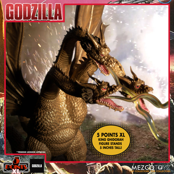 5 Points XL Godzilla Destroy All Monsters (1968) Round 2 Set