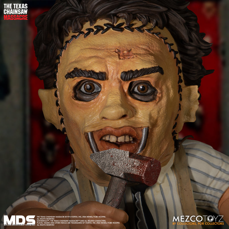 MDS Texas Chainsaw Massacre 1974 6 inch Leatherface DLX Stylized Roto Figure