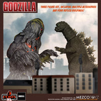 5 POINTS XL Godzilla vs Hedorah (1971) Three Figure Boxed Set